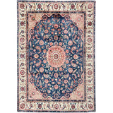 Kleurstaal VALCERA blauw / cream