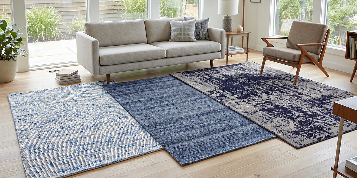 Blauw vloerkleed kopen: welke tint past bij jouw interieur?
