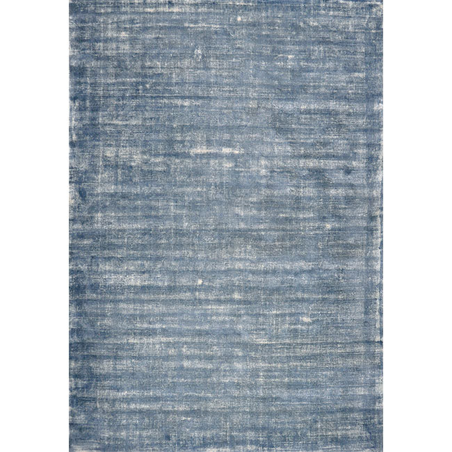 Bovenaanzicht van het vloerkleed AURALIS in de kleur Grijs, gemaakt van Viscose.