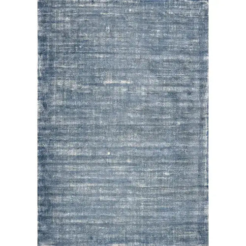 Bovenaanzicht van het vloerkleed AURALIS in de kleur Grijs, gemaakt van Viscose.