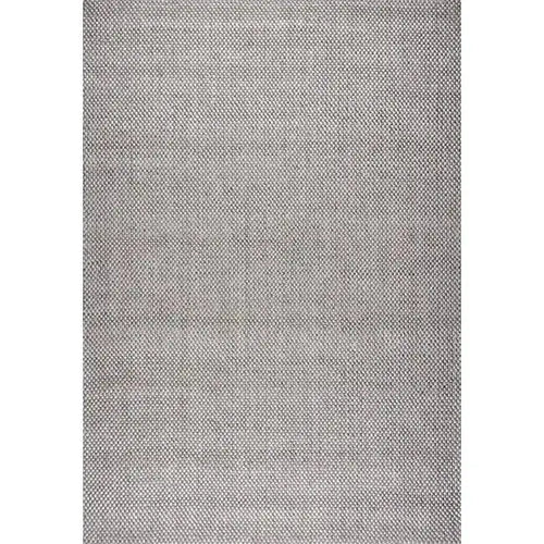 Bovenaanzicht van het vloerkleed COVO in de kleuren Beige / Bruin, gemaakt van Wol en Viscose mix.