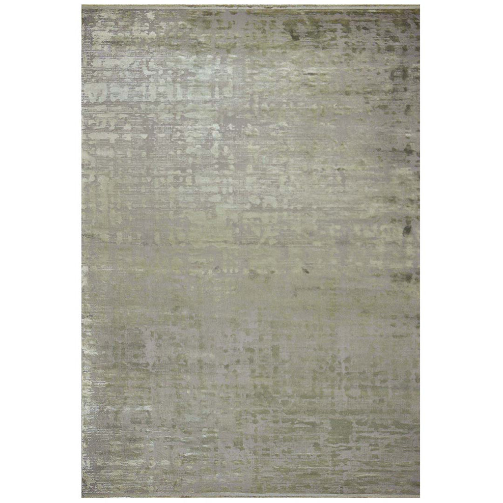 Bovenaanzicht van het vloerkleed DAREON in de kleur Groen, gemaakt van Polyester.