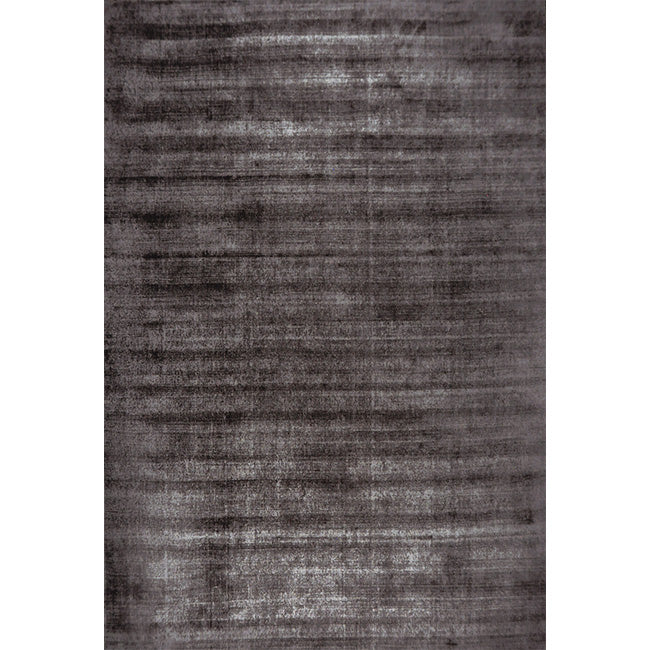 Bovenaanzicht van het vloerkleed DURELLE in de kleur Donker Grijs, gemaakt van Polyester.