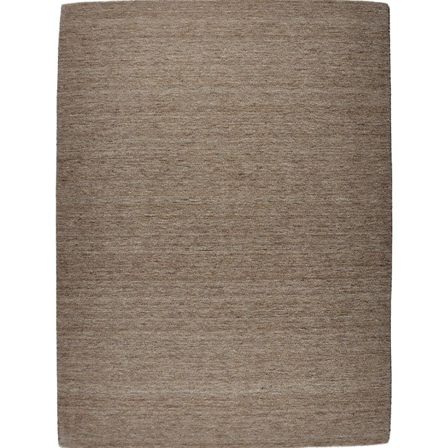 Bovenaanzicht van het vloerkleed EON SHADE in de kleuren Camel / Bruin, gemaakt van 100% Wol.