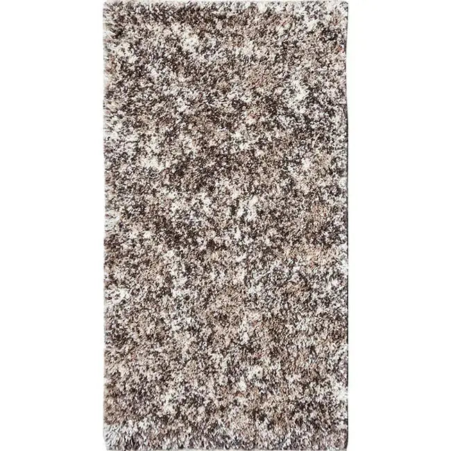 Bovenaanzicht van het vloerkleed HALVOR Klein in de kleur Beige, gemaakt van Polyester.