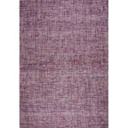 Bovenaanzicht van het vloerkleed HARLEN in de kleur Plum, gemaakt van Wol en Polyester mix.