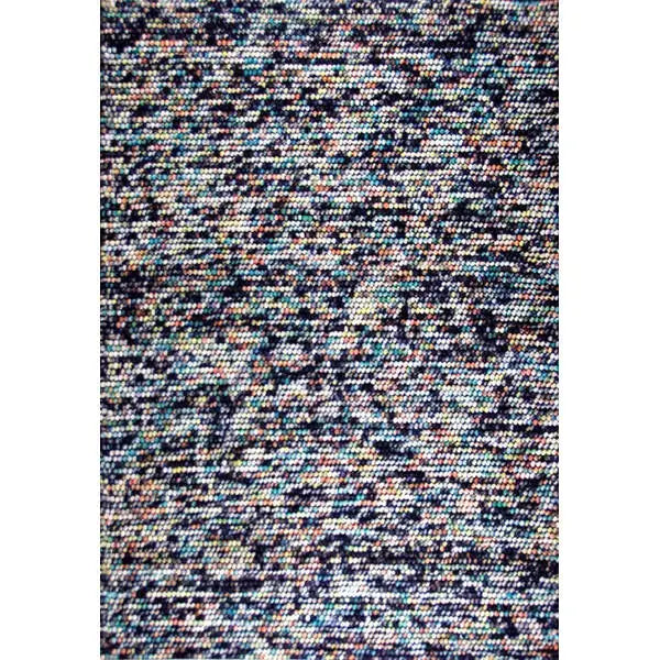 Bovenaanzicht van het vloerkleed MIRANDE in de kleur Multikleurig, gemaakt van 100% Wol.