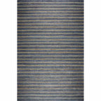 Bovenaanzicht van het vloerkleed RALDER in de kleuren Multikleurig / Goud / Grijs, gemaakt van Katoen.