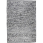 Bovenaanzicht van het vloerkleed ZAVEN in de kleuren Taupe / Grijs, gemaakt van Wol mix.